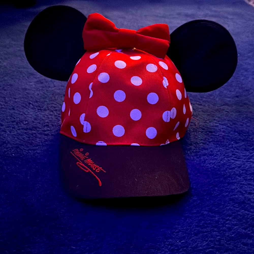 Minnie Mouse baseball hat youth 54-57cm BNWOT #Disney#mickeymouse #minniemouse